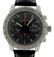 Sinn 40mm relógio cronógrafo automático masculino data do dia! Ref: 303!  (Reparos menores) comprar usado Sinn 40mm relógio cronógrafo automático masculino data do dia! Ref: 303!  (Reparos menores) comprar usado  Enviando para Brazil
