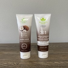 Usado, Nature's Gate 3 em 1 xampu, condicionador e lavagem corporal conjunto de 8 oz manteiga corporal comprar usado  Enviando para Brazil