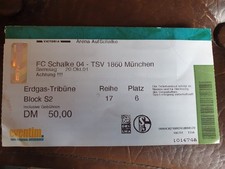 Altes ticket schalke gebraucht kaufen  Bad Lauterberg im Harz