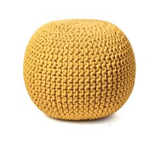 Round pouf ottoman for sale  Brentwood