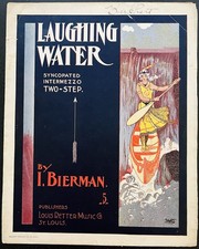 Partitura de música SYNCOPATED PIANO SOLO/INDIAN LAUGHIN WATER pub'd ST. LOUIS ~ 1903 comprar usado  Enviando para Brazil