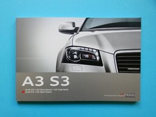 Prospekt / Katalog - Audi A3 und S3 (8P) / Sportback / Cabriolet - 04/11 comprar usado  Enviando para Brazil