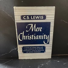mere christianity book, by c. s. lewis, 1952 Hardcover, usado comprar usado  Enviando para Brazil
