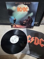 Usado, AC/DC Let There Be Rock Lp Vinyl OG Gray ATCO Label Press W/Insert EX/NM Wax comprar usado  Enviando para Brazil