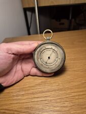 Antique pocket barometer for sale  LOSTWITHIEL