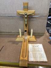 Vintage wooden crucifix for sale  Eagle