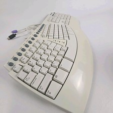 Muito bom estado Microsoft Natural Keyboard Pro com fio USB e 6 pinos modelo serial RT9401 ANO 1998 comprar usado  Enviando para Brazil