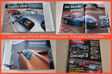 Usado, Chrysler Viper GTS mit 384PS Literaturpaket - 3 komplette Zeitschriften comprar usado  Enviando para Brazil
