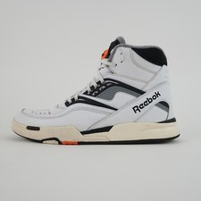 Usado, Tênis Reebok Pump TZ Masculino Tamanho 11.5 Couro Branco High-Top Estilo de Vida comprar usado  Enviando para Brazil