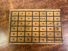 Vintage printing cabinet for sale  Carmel