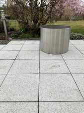 Edelstahl blumenkübel drinnen gebraucht kaufen  Gründau