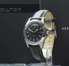 [Quase perfeito estado com caixa] Hamilton Khaki Field H644550 relógio automático masculino dia/data comprar usado  Enviando para Brazil
