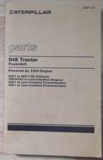 MANUAL DE PEÇAS DE TRATOR DE ESTEIRA CAT CATERPILLAR D4E S/N 28X00001 A 28X01726 comprar usado  Enviando para Brazil