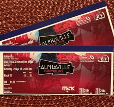 Alphaville konzertkarten leipz gebraucht kaufen  Eisleben