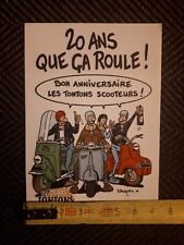 Autocollant sticker scooter d'occasion  France