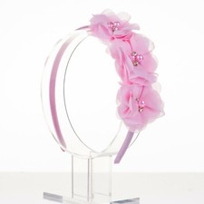 Girls flowers headband for sale  LONDON