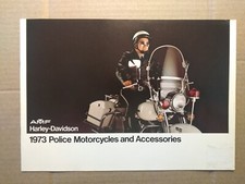 Usado, 1973 Harley Davidson Folheto Polícia Electra Glide & Servi-Car e Acessórios comprar usado  Enviando para Brazil