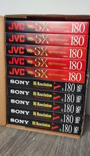 Sony 180 vhs for sale  LONDON