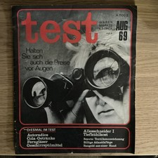 Test august 1969 gebraucht kaufen  Kößlarn