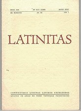 Latinitas an. mcmlxvii usato  Vejano