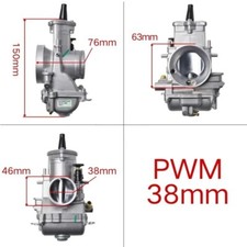 Carburateur pwm 38mm d'occasion  Tourrette-Levens