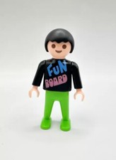 Usado, 14980 Playmobil Enfant Garçon Noir Vert Fun Board 3709 3615 comprar usado  Enviando para Brazil