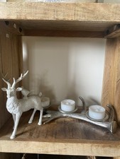 Stag candle holder for sale  GIRVAN