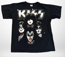 Camiseta KISS Band Adulto Média Black Rock Concert Dupla Face Guitarra Gráfica comprar usado  Enviando para Brazil
