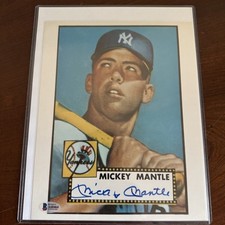 Mickey mantle beautiful for sale  Great Falls