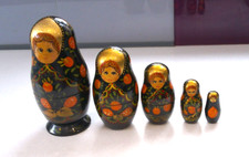 Vintage painted russian for sale  WORCESTER