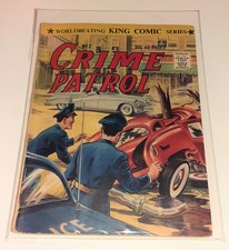 CRIME PATROL no.2 Archer Avon UK 1951 rare 68pg Pre-Code Prison Break Joe Kubert na sprzedaż  Wysyłka do Poland