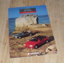 Vauxhall astra convertible for sale  FAREHAM