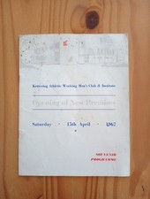 Vintage kettering athletic for sale  NORTHAMPTON