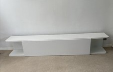 Ikea white floating for sale  MANCHESTER