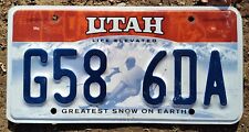 Targa utah originale usato  Biella