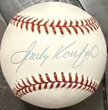 Bola de beisebol Sandy Koufax assinada/autografada Rawlings ROMLB Steiner autenticada, usado comprar usado  Enviando para Brazil