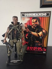 Boneco Hot Toys 1/6 Commando John Matrix 12" Arnold Schwarzenegger MMS276, usado comprar usado  Enviando para Brazil