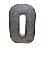 Galvanized metal letter for sale  Kingsport