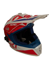 Capacete de bicicleta Nenki NK-316 sujeira XL 61-62cm vermelho branco azul motocross off-road comprar usado  Enviando para Brazil