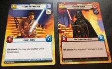 Star Wars Unlimited 2023 Gencon Exclusivo Luke Skywalker y Darth Vader Promo segunda mano  Embacar hacia Mexico