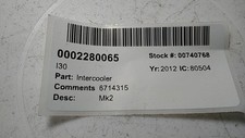 Hyundai i30 intercooler for sale  SKELMERSDALE