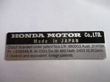 Typenschild honda monkey gebraucht kaufen  Deutschland