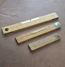 Vintage boxwood rulers for sale  WARRINGTON