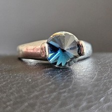 Bague solitaire pierre d'occasion  Toulouse-