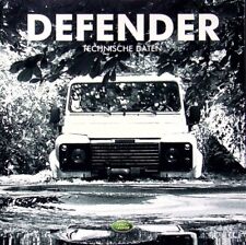 282992) Land Rover Defender - tech. Daten & Ausstattungen - Prospekt 2002 comprar usado  Enviando para Brazil