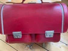 Schultasche rotem leder gebraucht kaufen  Weimar