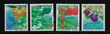Japão 2002 Fruits Ehime Kochi Kagawa Prefecture 50Y Conjunto Completo Usado Sc# Z535-8 comprar usado  Enviando para Brazil