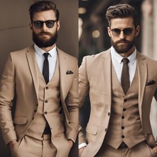 Ternos masculinos de negócios slim fit formal formatura pico lapela smoking formatura jaqueta colete calça comprar usado Ternos masculinos de negócios slim fit formal formatura pico lapela smoking formatura jaqueta colete calça comprar usado  Enviando para Brazil