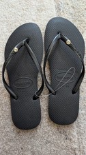 Havaianas black flip for sale  LONDON