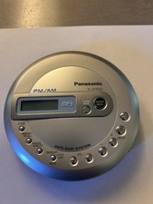 CD player portátil Panasonic SL-SV553J prata FM/AM/MP3 testado funcionando, usado comprar usado  Enviando para Brazil
